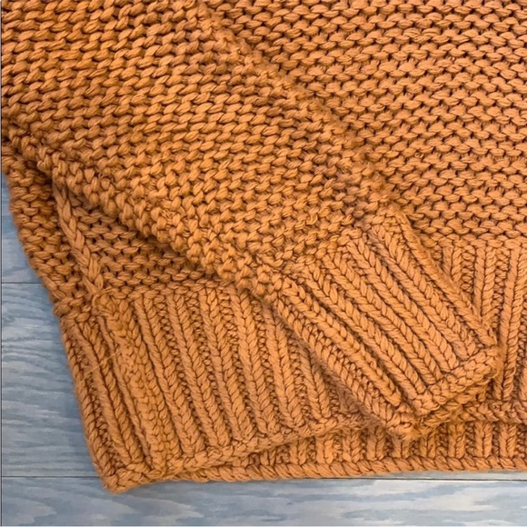 NWT Free People "My Only Sunshine" Brown Sweater - Picture 7 of 7